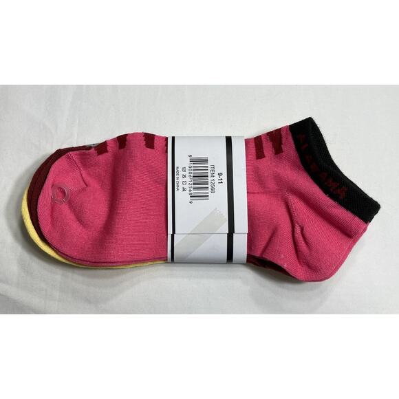 Alabama Crimson Tide Socks Ankle Women's size: 9 to 11 2 packs of 3, NCAA - Picture 4 of 7